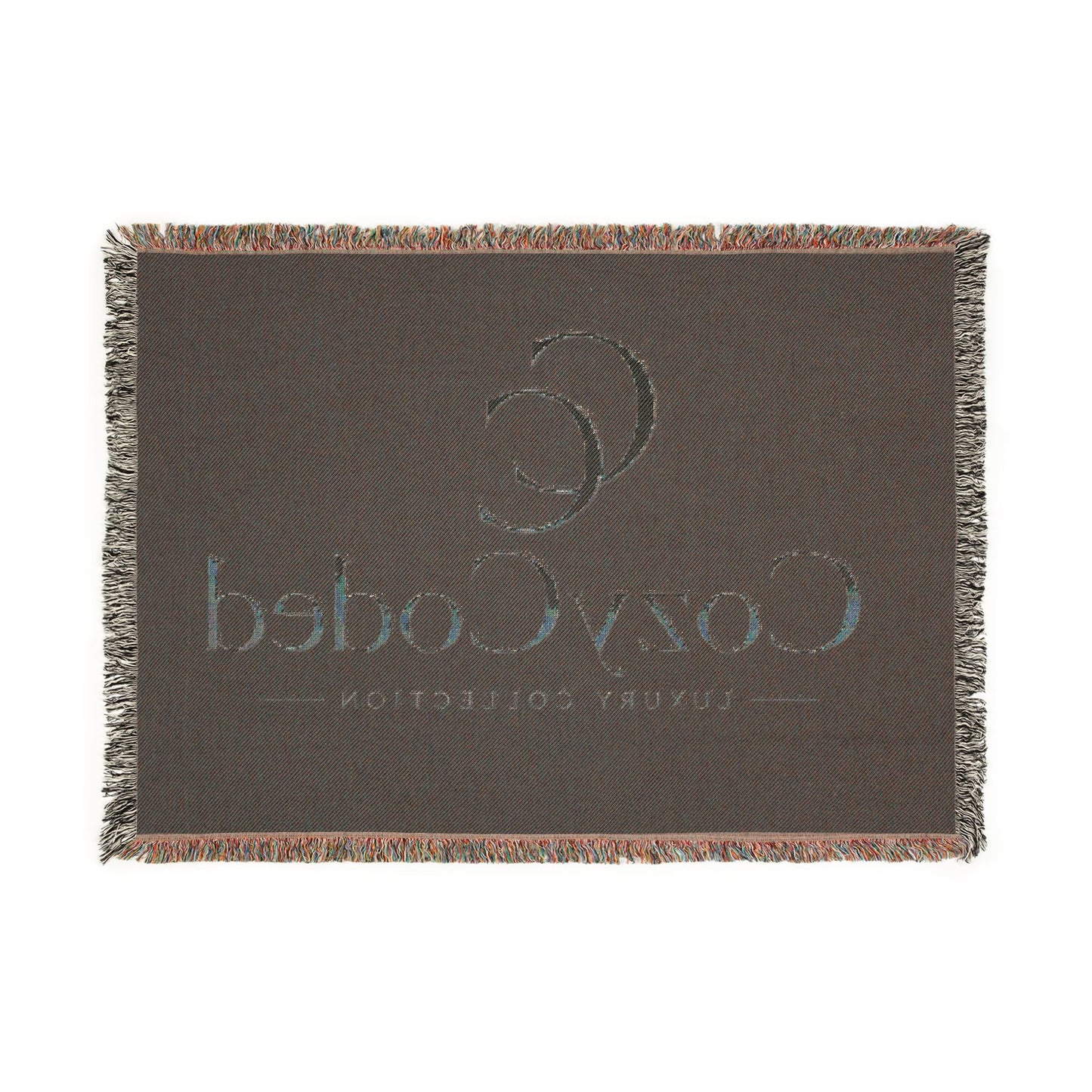 CozyCoded Merch Woven Blanket