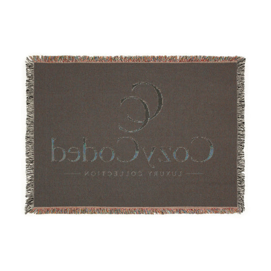 CozyCoded Merch Woven Blanket